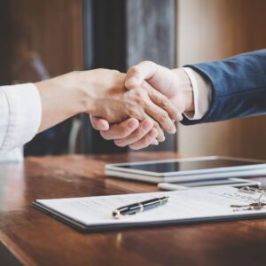 a commercial real estate deal being closed