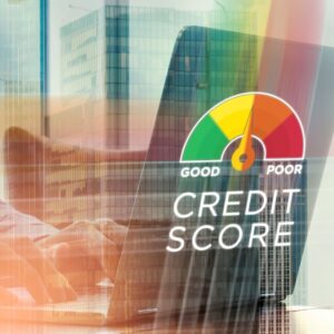 credit score graphic