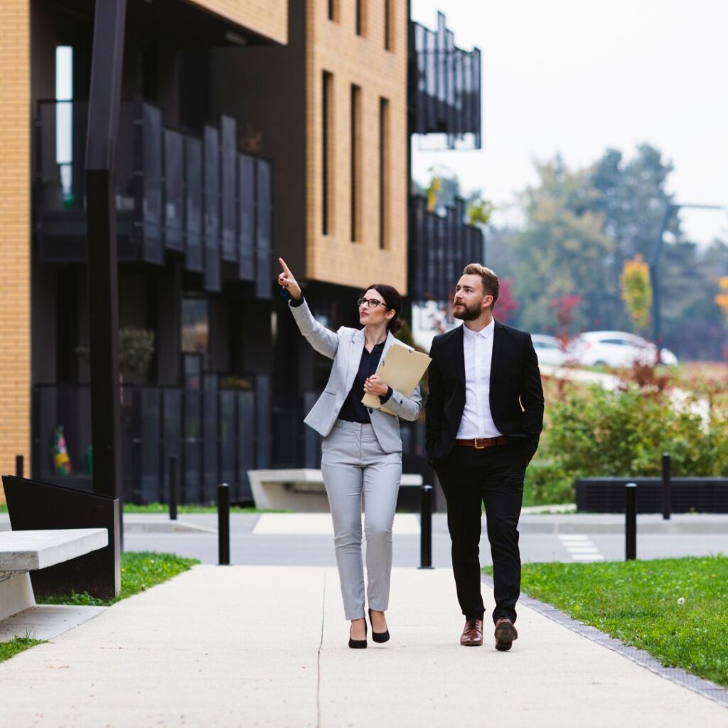 looking at commercial real estate